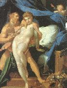 Bartholomeus Spranger Vulcan and Maia oil painting reproduction